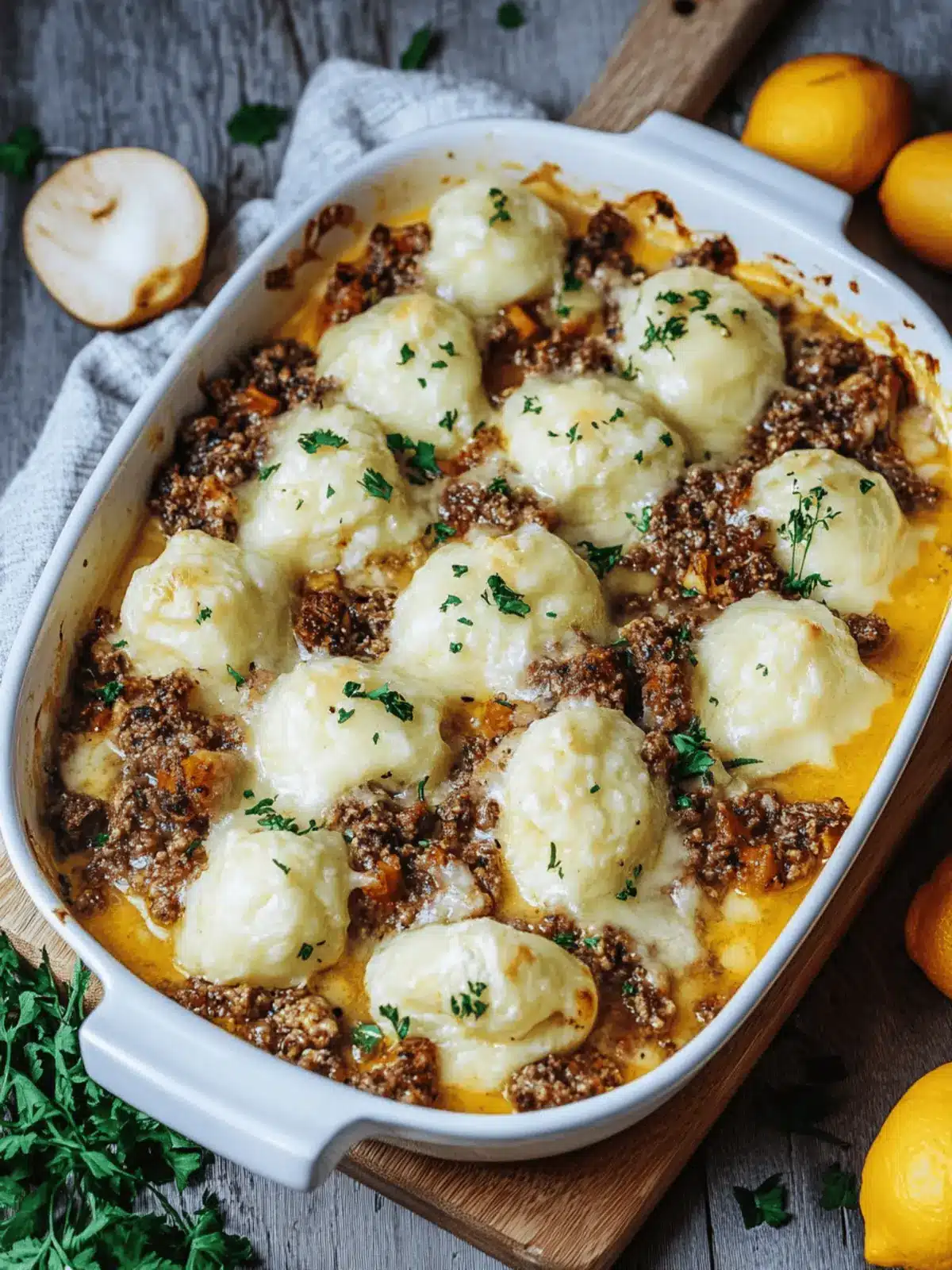 Kohlrabi und Hackfleischauflauf: Lecker, Low-Carb Genuss 2 Kohlrabi und Hackfleischauflauf