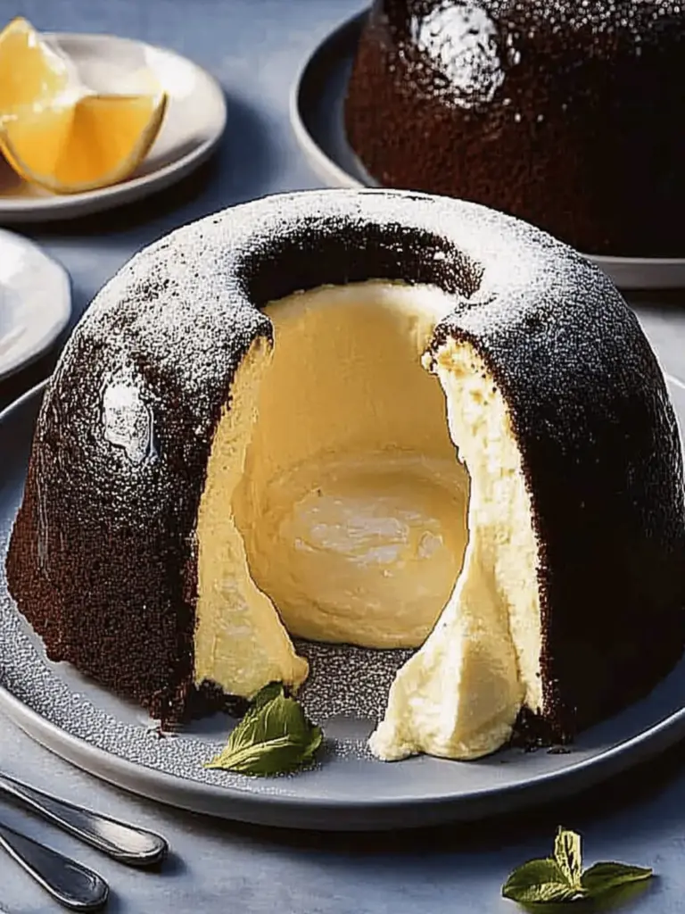Schokoladen-Bundt-Kuchen mit Käsekuchenfüllung