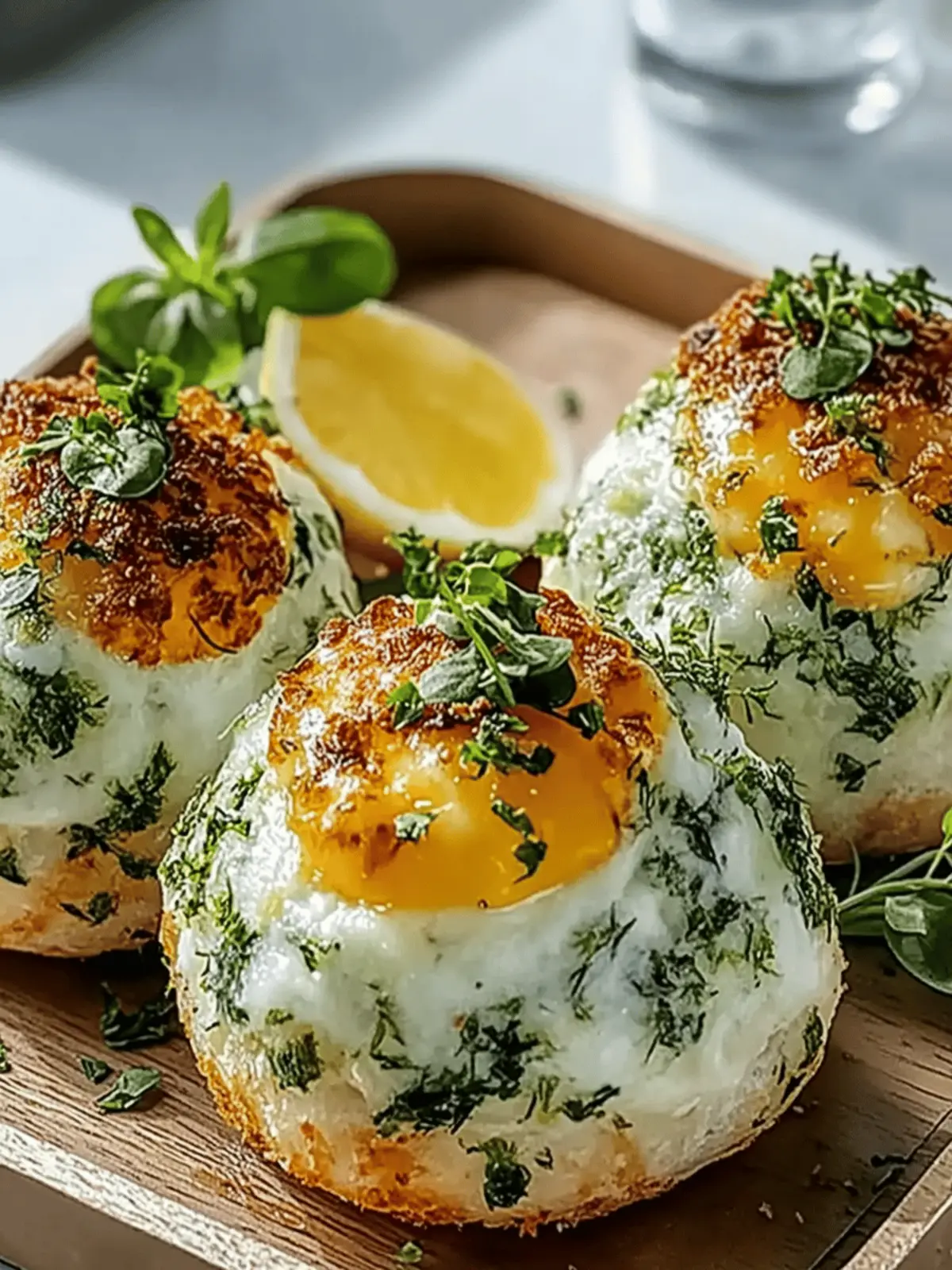 Fluffige Kräuterwolken-Eier für ein gesundes Frühstück 3 Fluffige Kräuterwolken-Eier