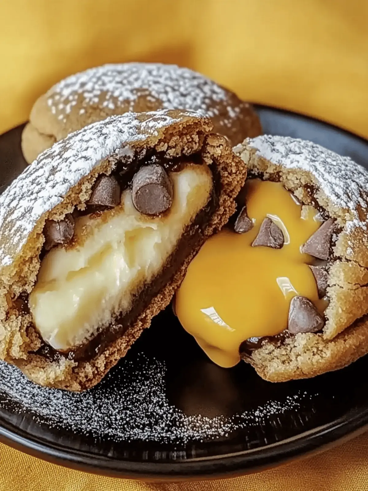 Käsekuchengefüllte Schokoladenkekse für süße Momente 4 Käsekuchengefüllte Schokoladenkekse