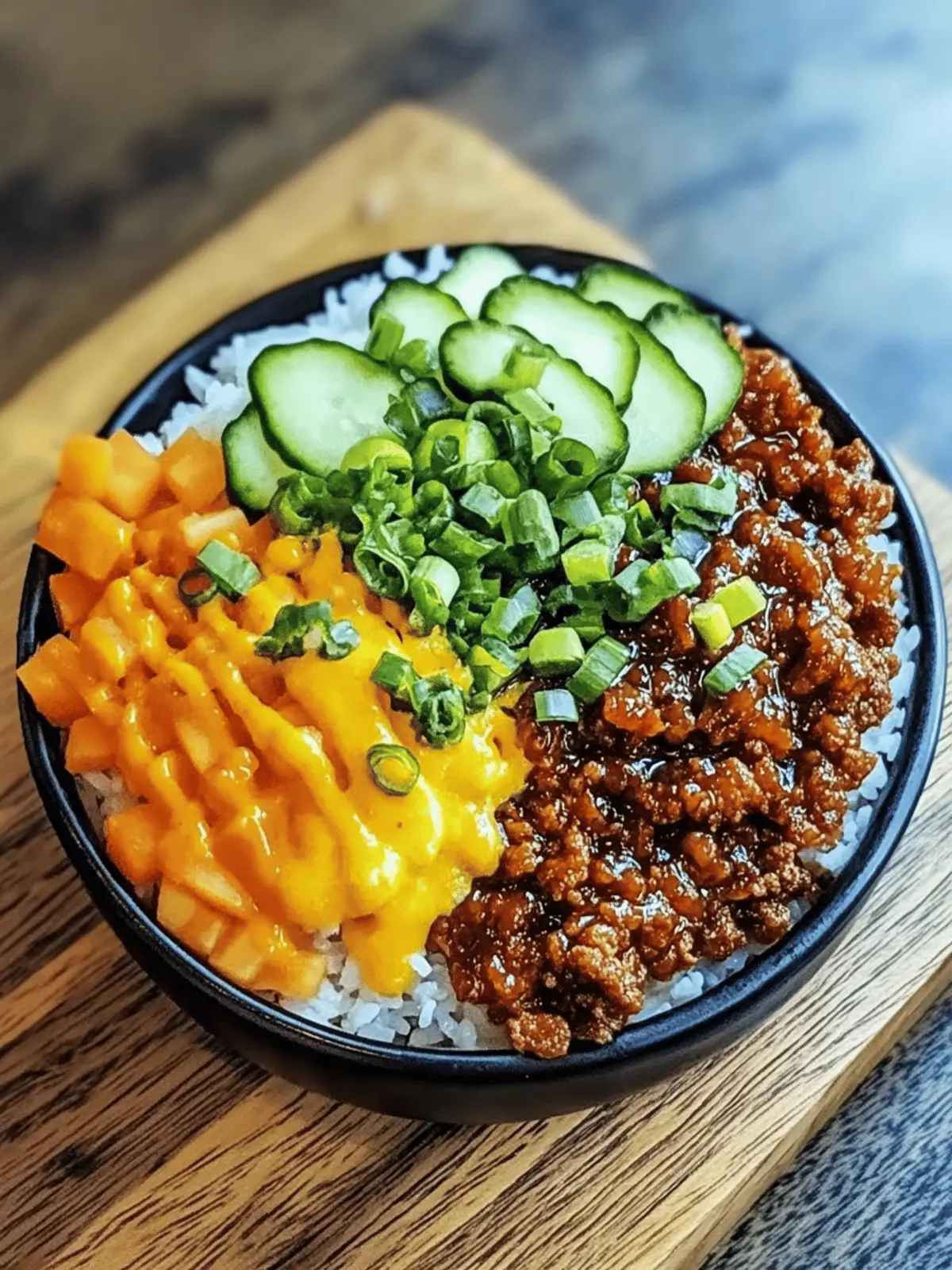 Koreanischer Rinderhackfleisch-Bowl: Schnell Genießen 5 koreanischer Rinderhackfleisch-Bowl