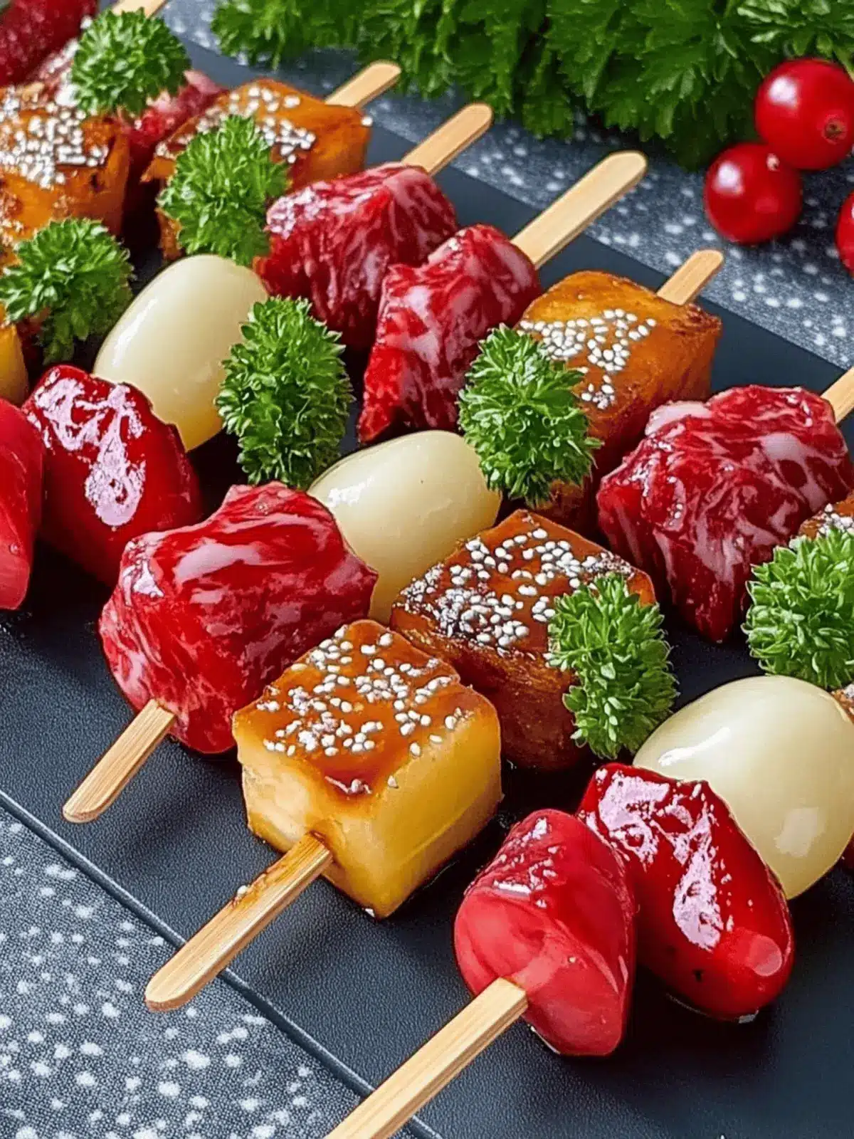 Snacks Spieße Fingerfood für jede Party 5 Snacks Spieße Fingerfood