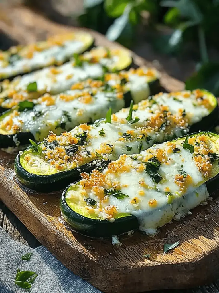 Käse Zucchini Steaks Lecker und Einfach zuzubereiten