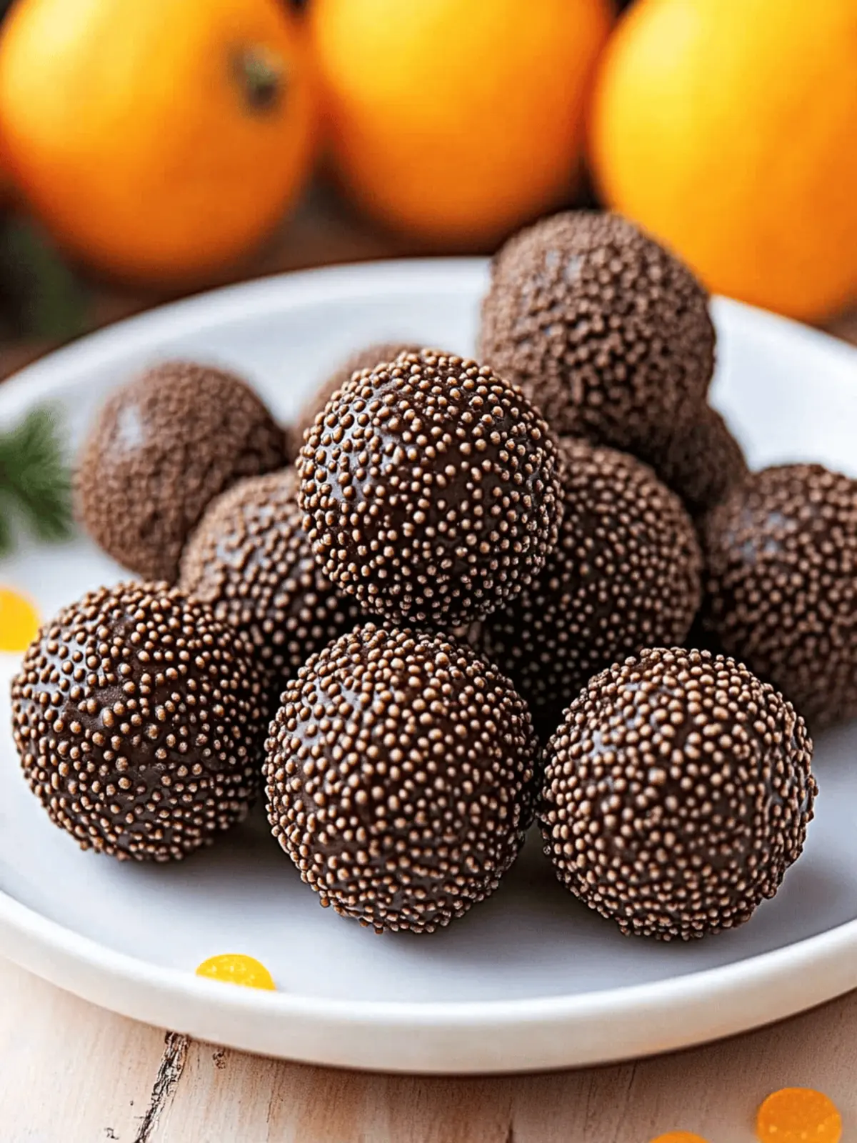 Saftige Orange Schokolade Weihnachtspralinen zum Verlieben 3 Saftige Orange Schokolade Weihnachtspralinen