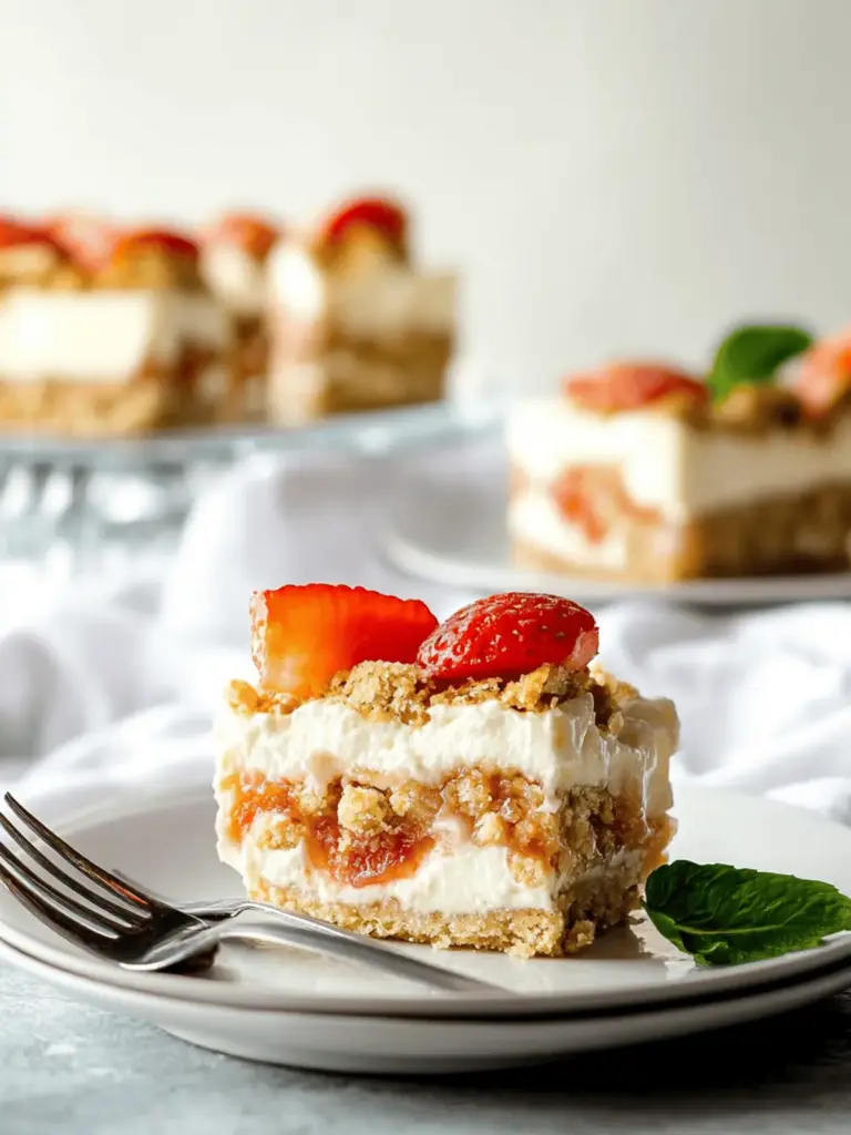 Pflaumencheesecake mit Mandelkruste