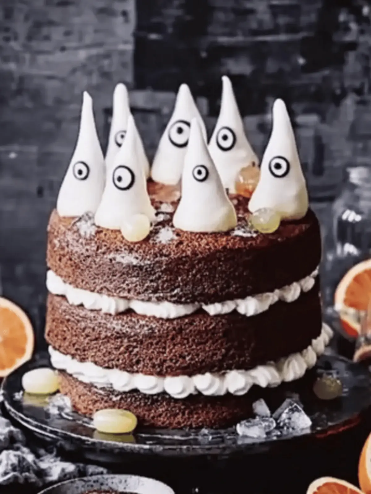 Gruselig leckere Geisterkuchen