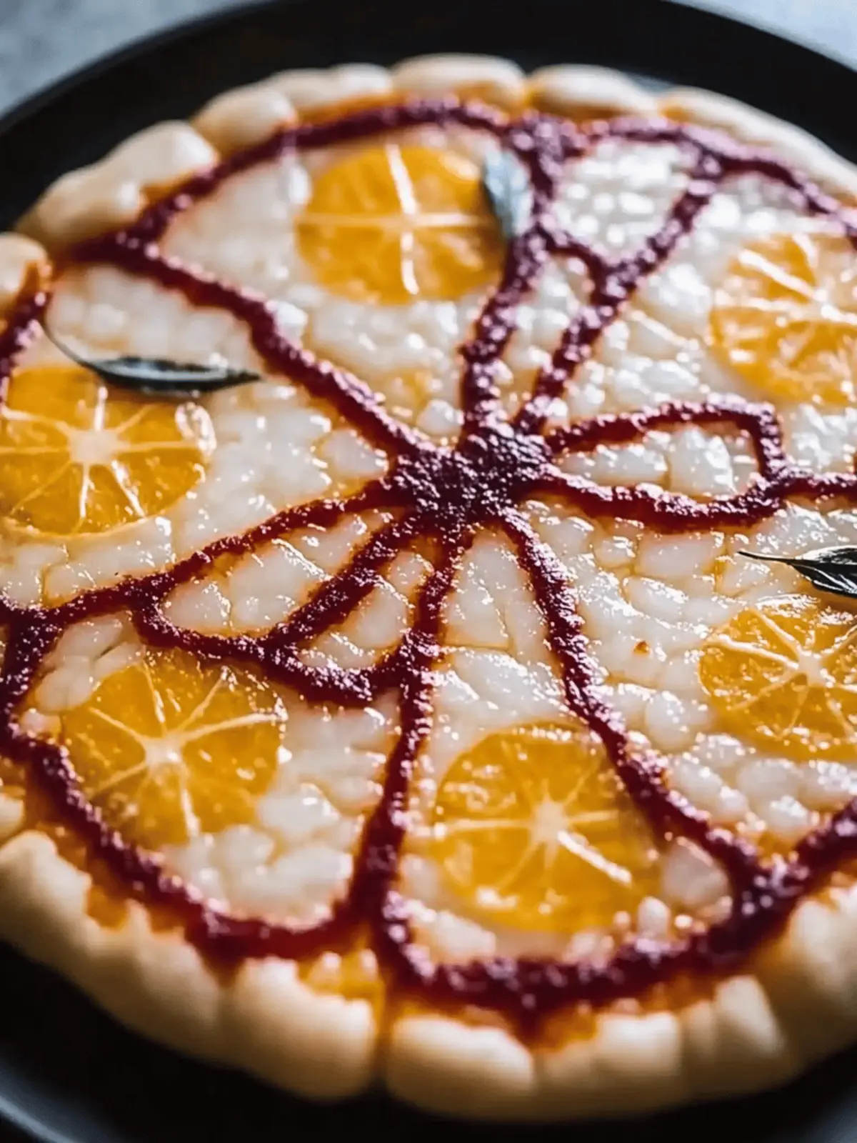 Spinnennetz Pizza Rezept für ein gruseliges Fest! 5 Spinnennetz Pizza Rezept