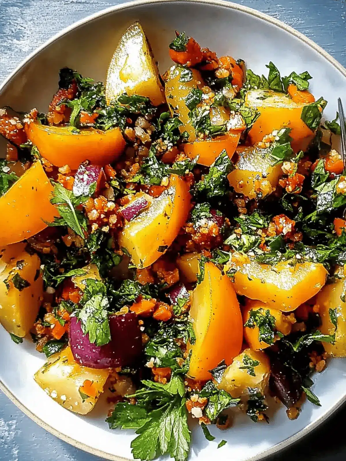 Libanesischer gerösteter Kürbissalat für gesunde Genussmomente 3 Libanesischer gerösteter Kürbissalat