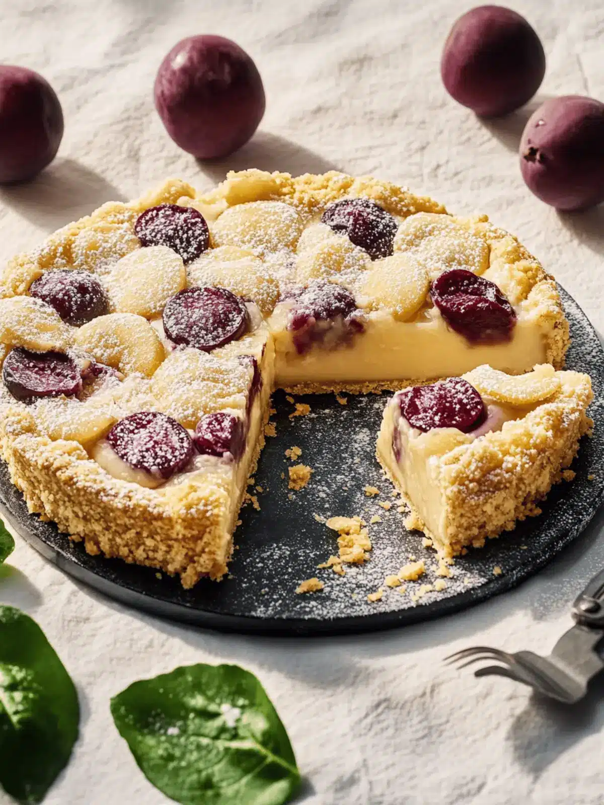 If plum cake, then please with pudding and crumbles