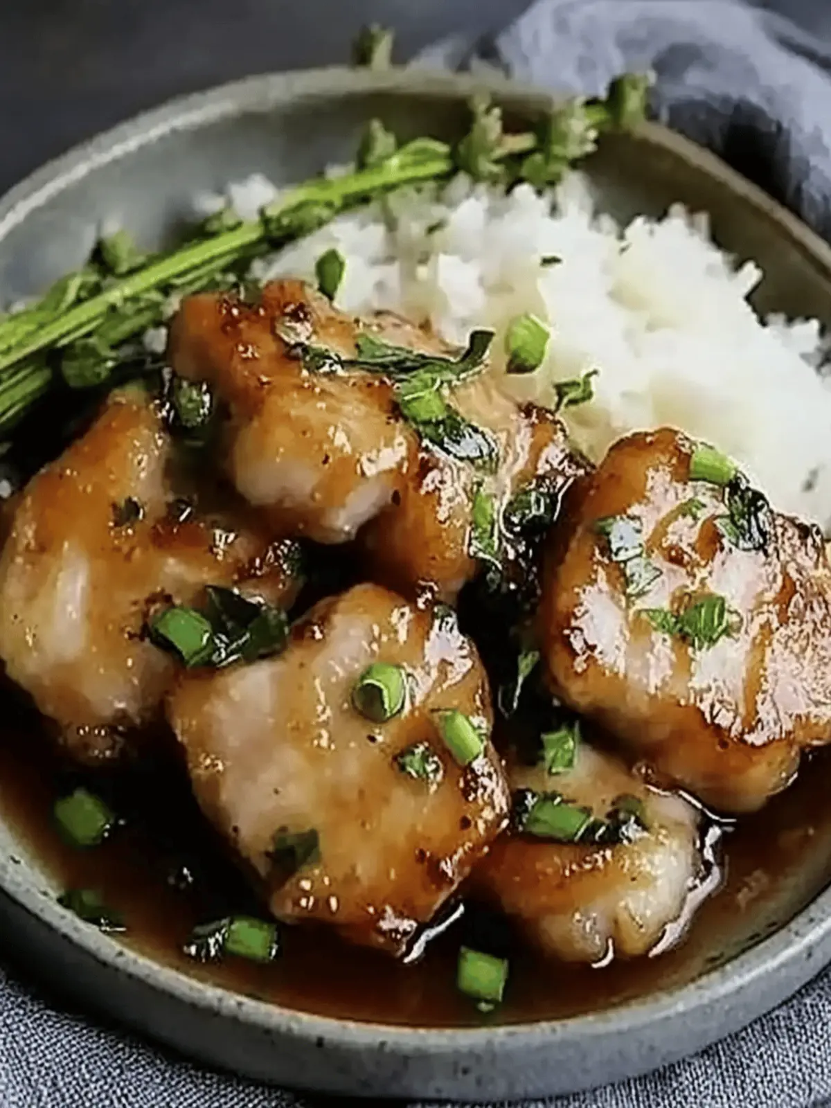 Honig Knoblauch Hähnchen