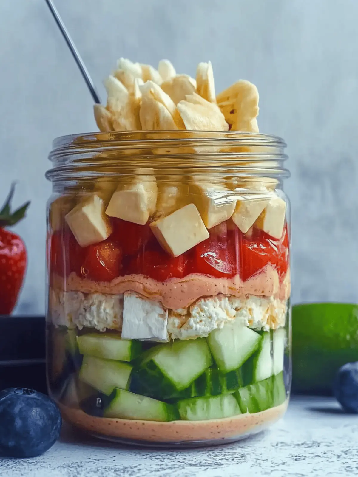 Mahlzeitenvorbereitung Salat im Glas leicht gemacht 5 Mahlzeitenvorbereitung Salat im Glas