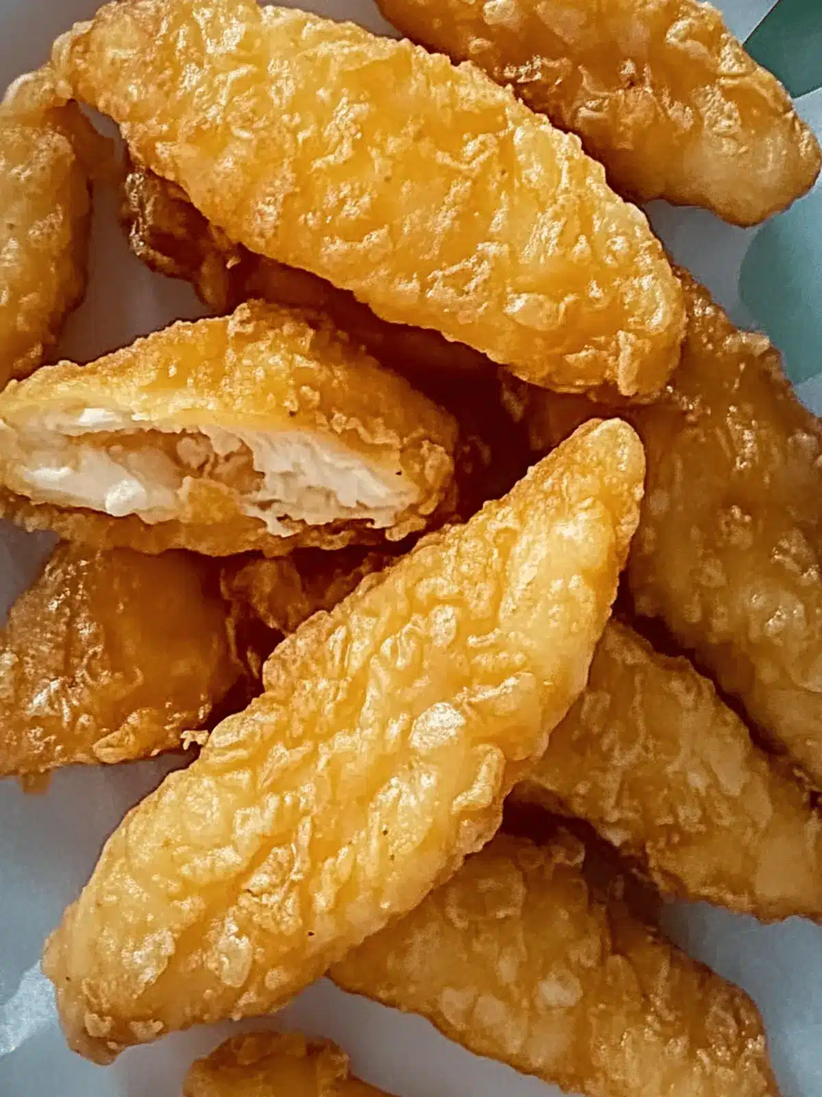 Einfach zuzubereitende Air Fryer Hühnchenstreifen