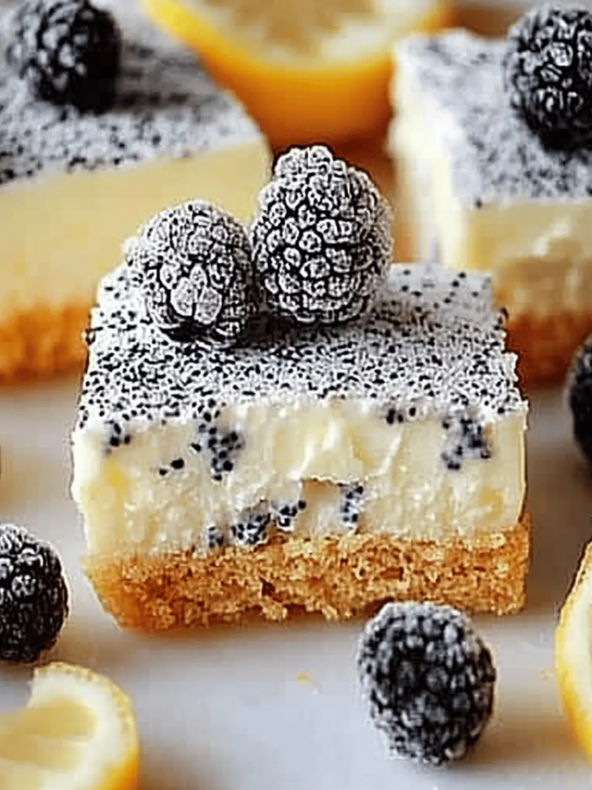 Mohn-Streuselkuchen mit Vanille-Quark-Creme genießen 2 Poppy seed crumb cake with vanilla quark cream