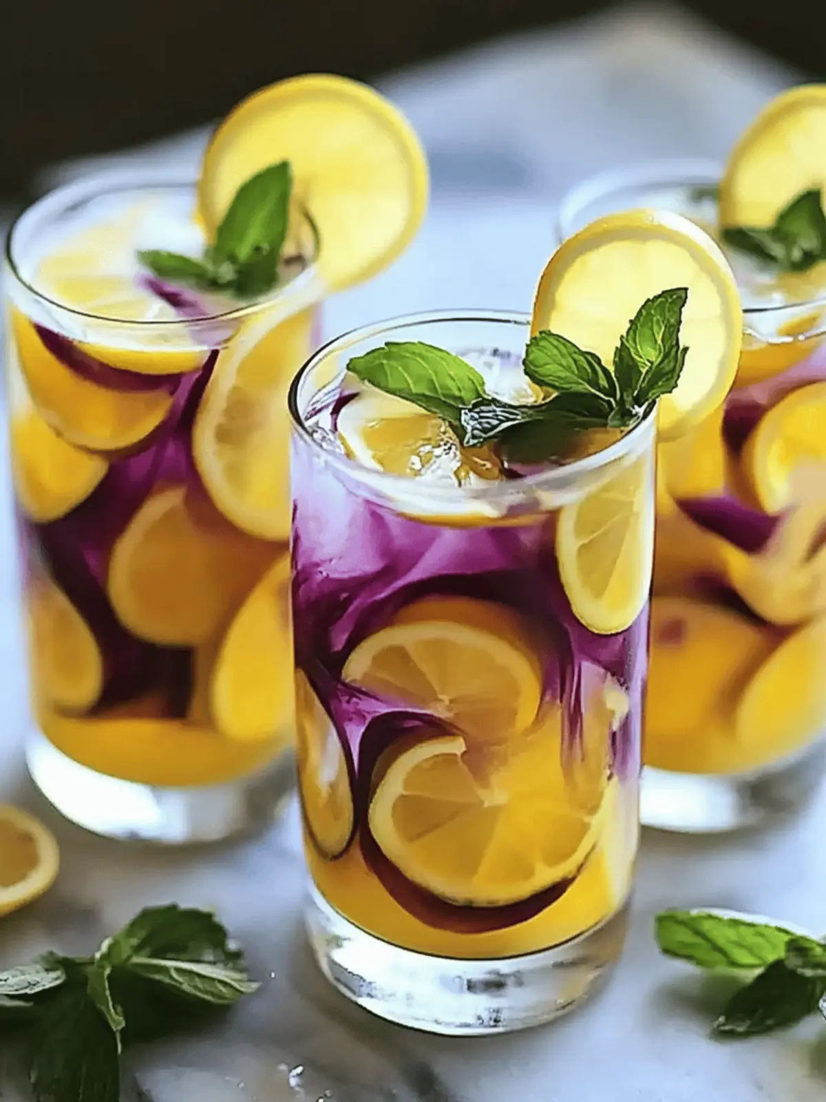 Farbwechselnde Limonade: Farbenfroher Genuss für alle 3 Farbwechselnde Limonade