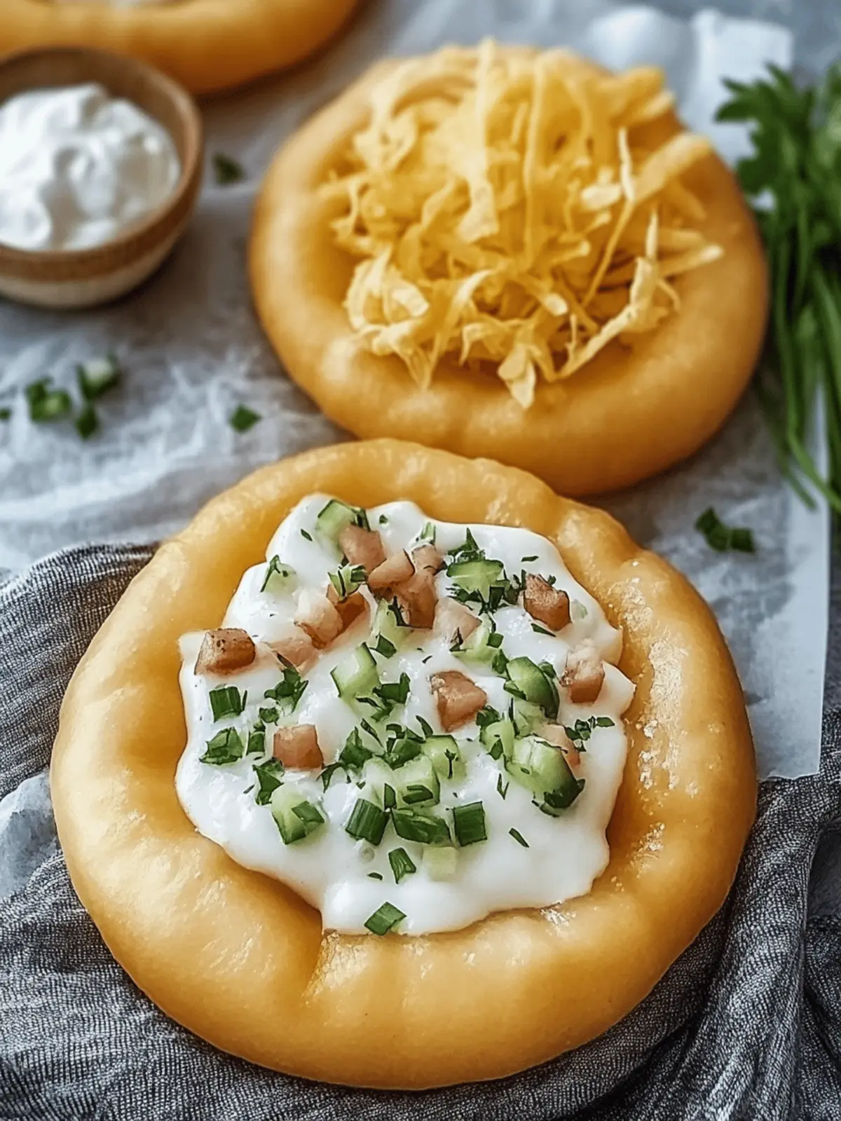 Leckere LANGOS aus der Heißluftfritteuse ganz einfach 2 LANGOS Heißluftfritteuse