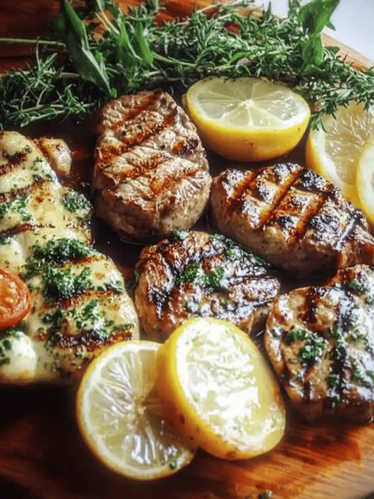 Gegrillter Fleischteller Rezept