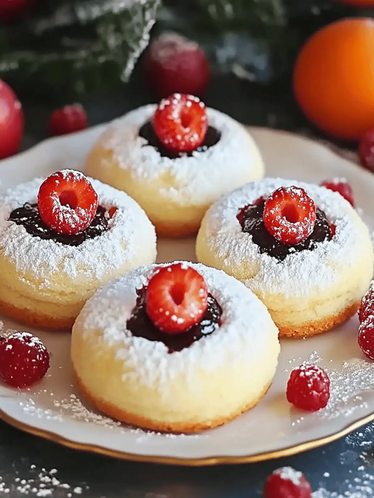 Weihnachts-Marzipankirschen-Shortbread-Kekse