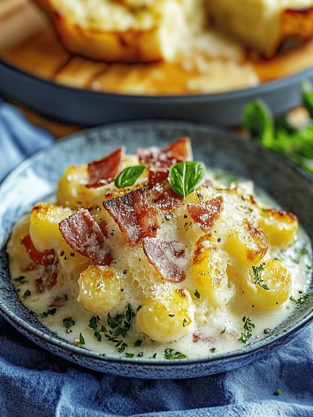 Carbonara Kartoffelauflauf