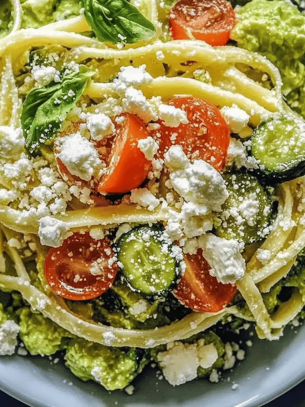 Cremige Avocado-Pasta für schnelle Veggie-Happiness 2 Cremige Avocado-Pasta