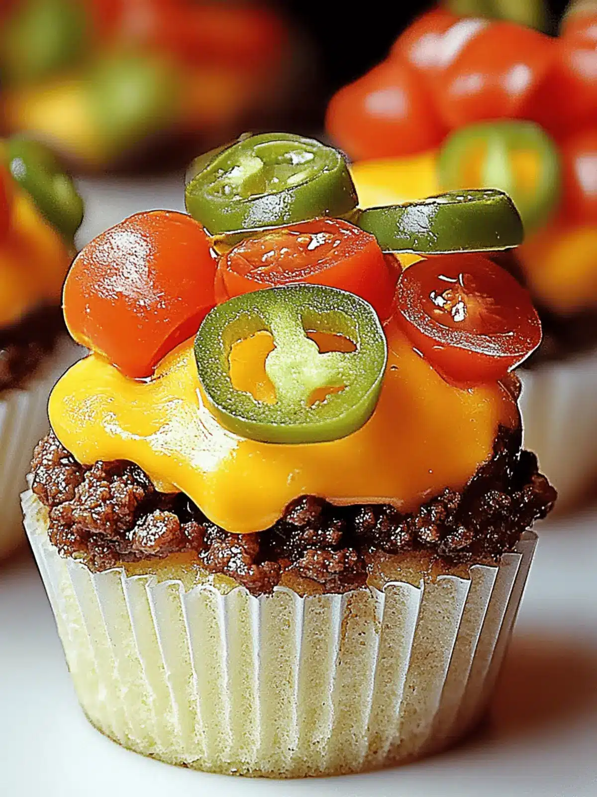 Backen Cheeseburger Muffins für die nächste Party 4 Backen Cheeseburger Muffins