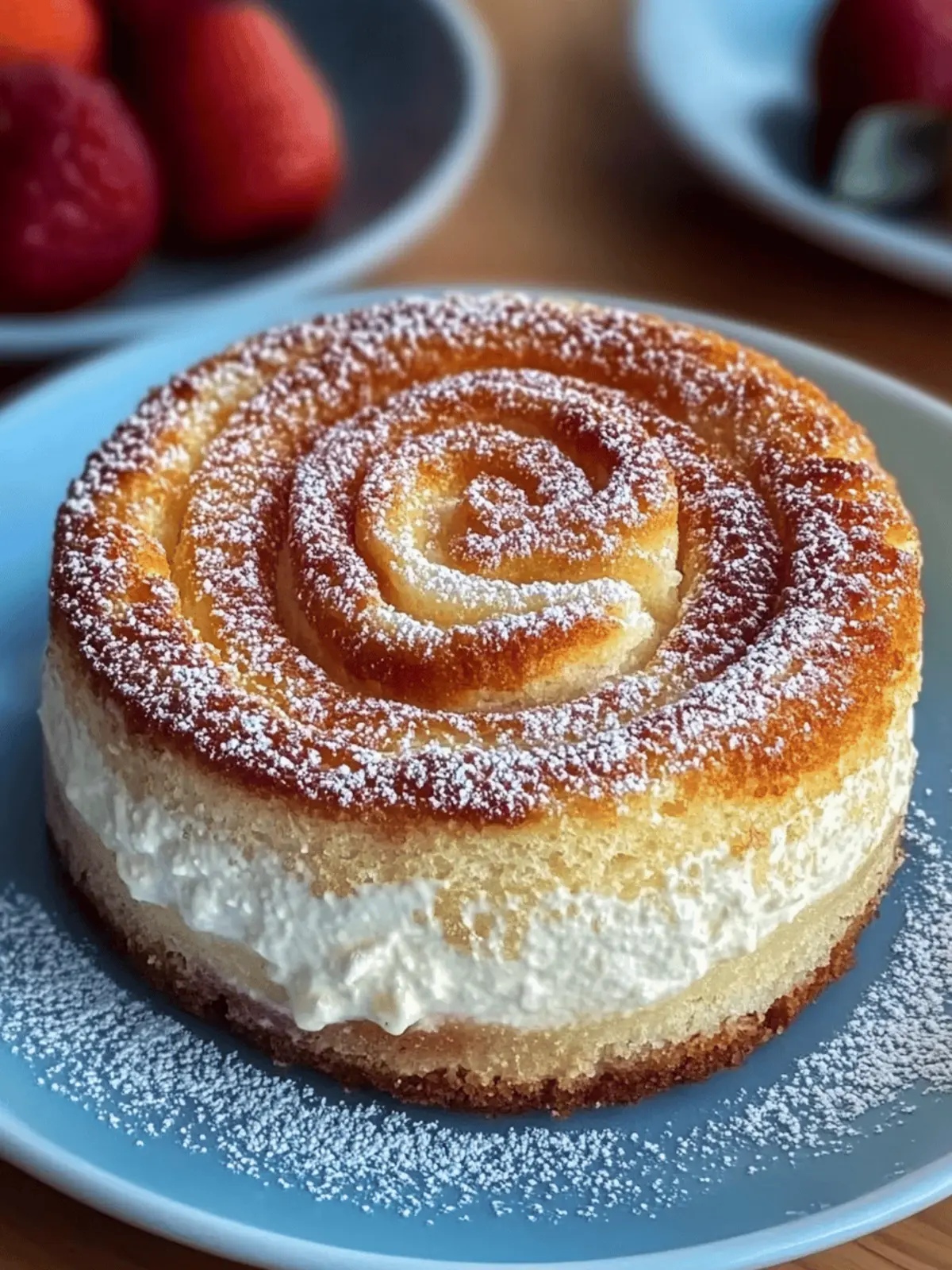 Zimtschnecken-Käsekuchen mit Frischkäse genießen 2 Zimtschnecken-Käsekuchen mit Frischkäse