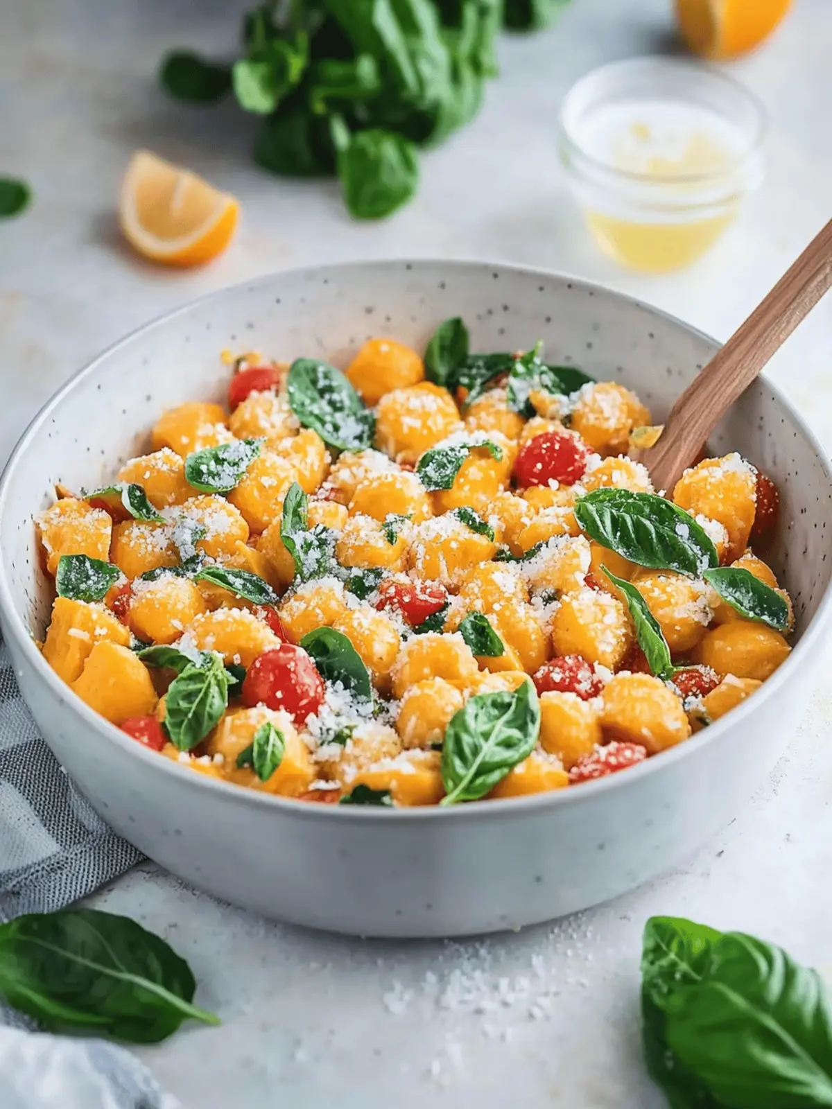 Gnocchi-Pfanne mit Spinat und Tomaten in 15 Minuten 3 Gnocchi-Pfanne mit Spinat und Tomaten
