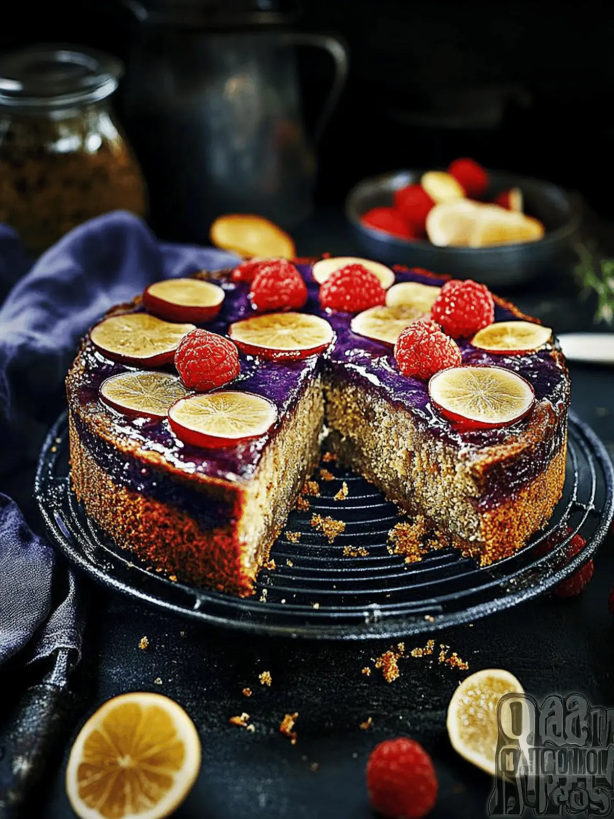 Pflaumen- und Zucchinikuchen, saftig und aromatisch