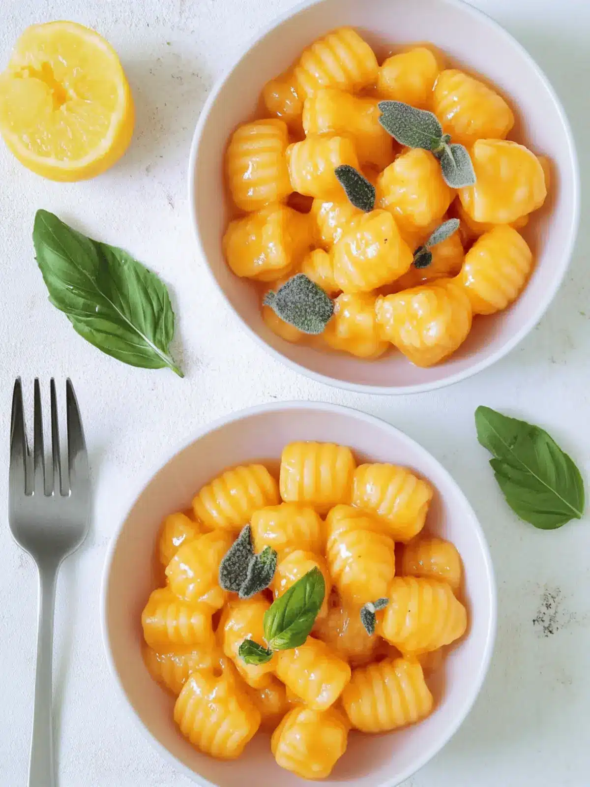 Kürbis-Gnocchi mit veganer Salbeibutter genießen 5 Kürbis-Gnocchi