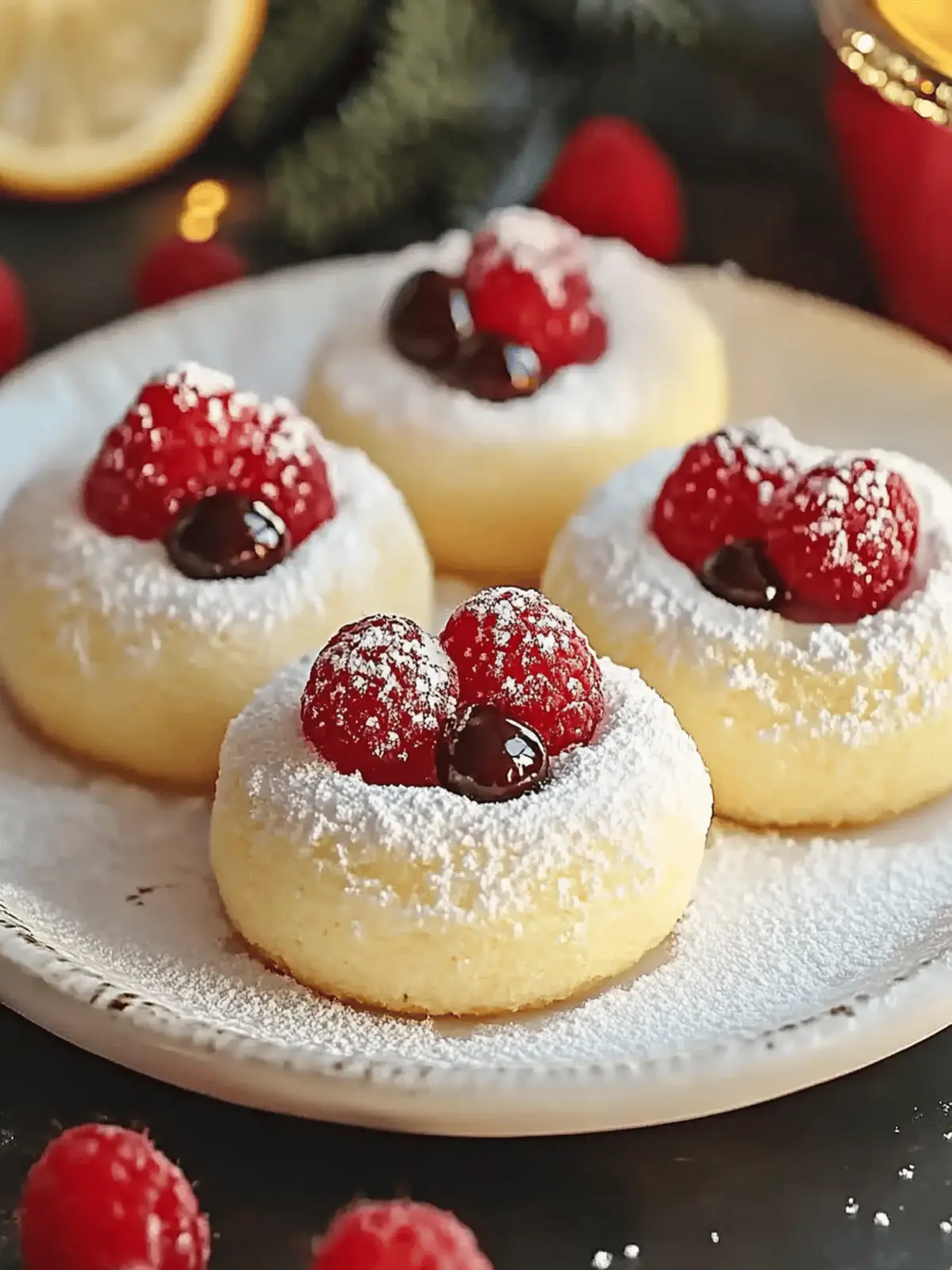 Weihnachts-Marzipankirschen-Shortbread-Kekse