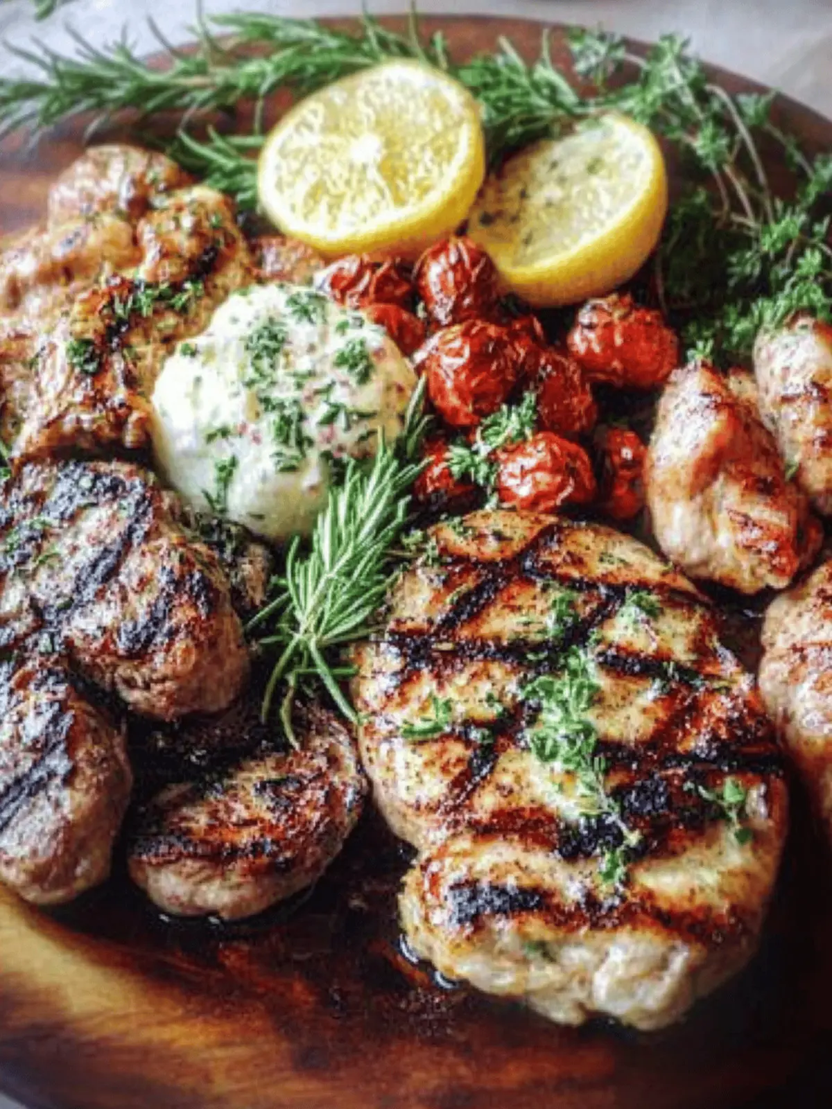 Gegrillter Fleischteller Rezept