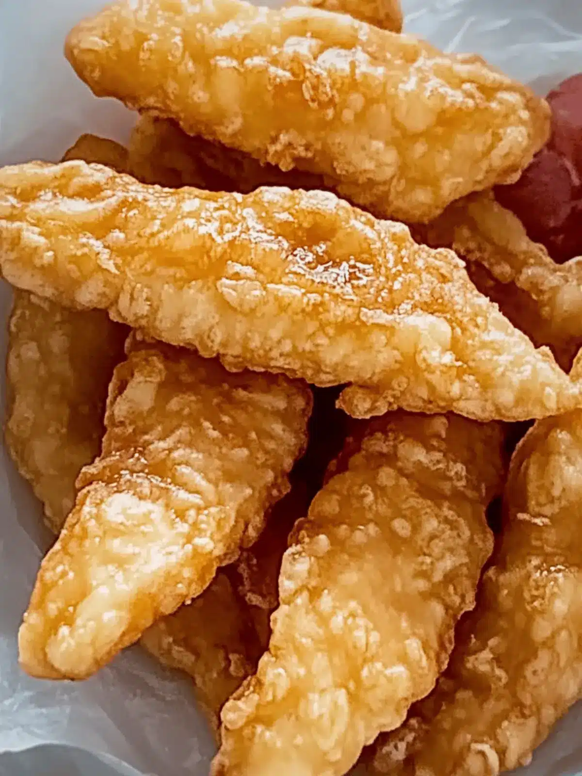 Einfach zuzubereitende Air Fryer Hühnchenstreifen