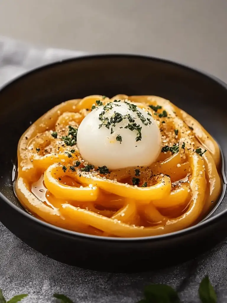 Cremige Umami Udon: Der Geschmack, der verführt