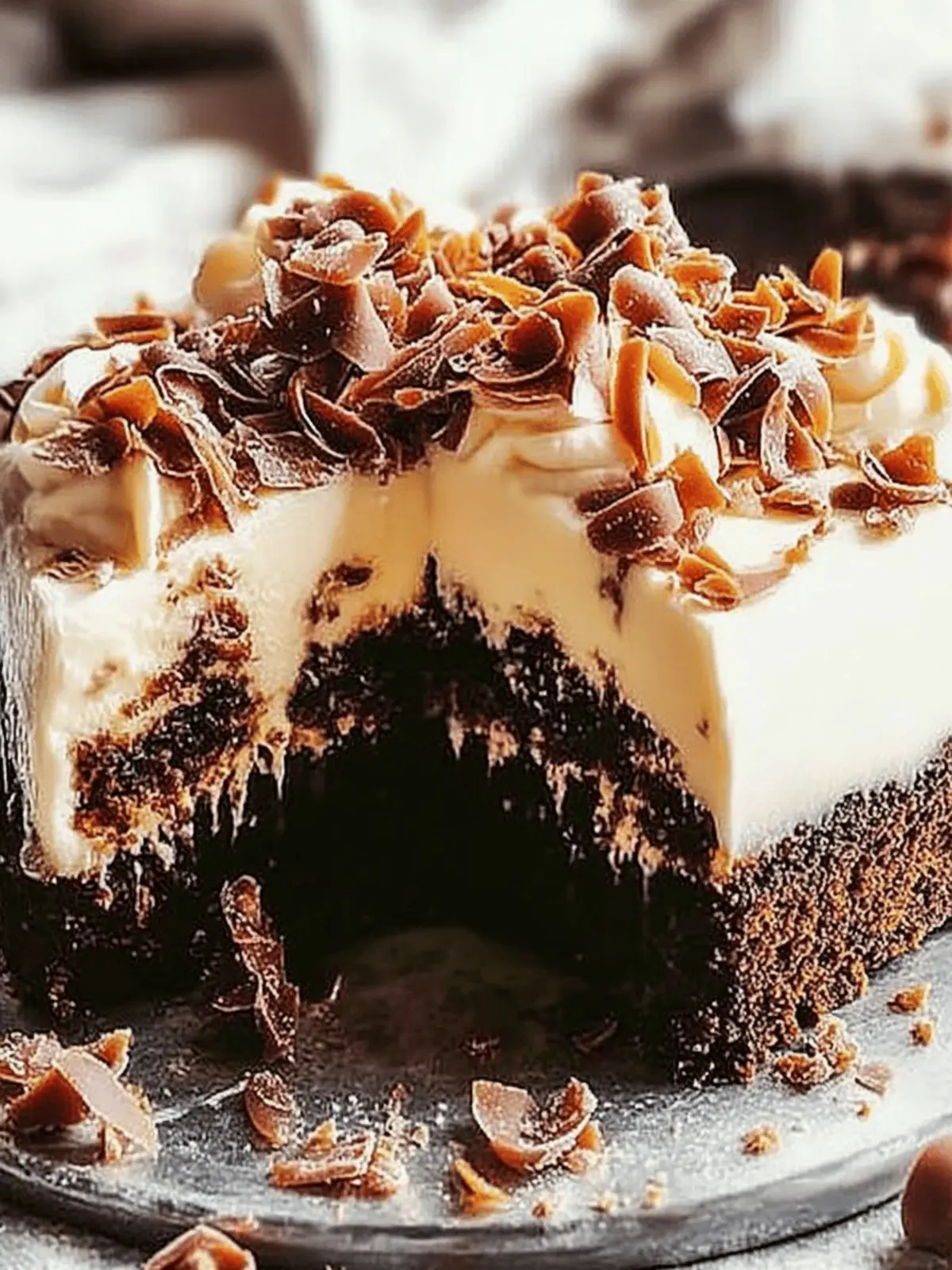 Schokoladenkarottenkuchen mit Frischkäse-Frosting Genuss 2 Schokoladenkarottenkuchen mit Frischkäse-Frosting