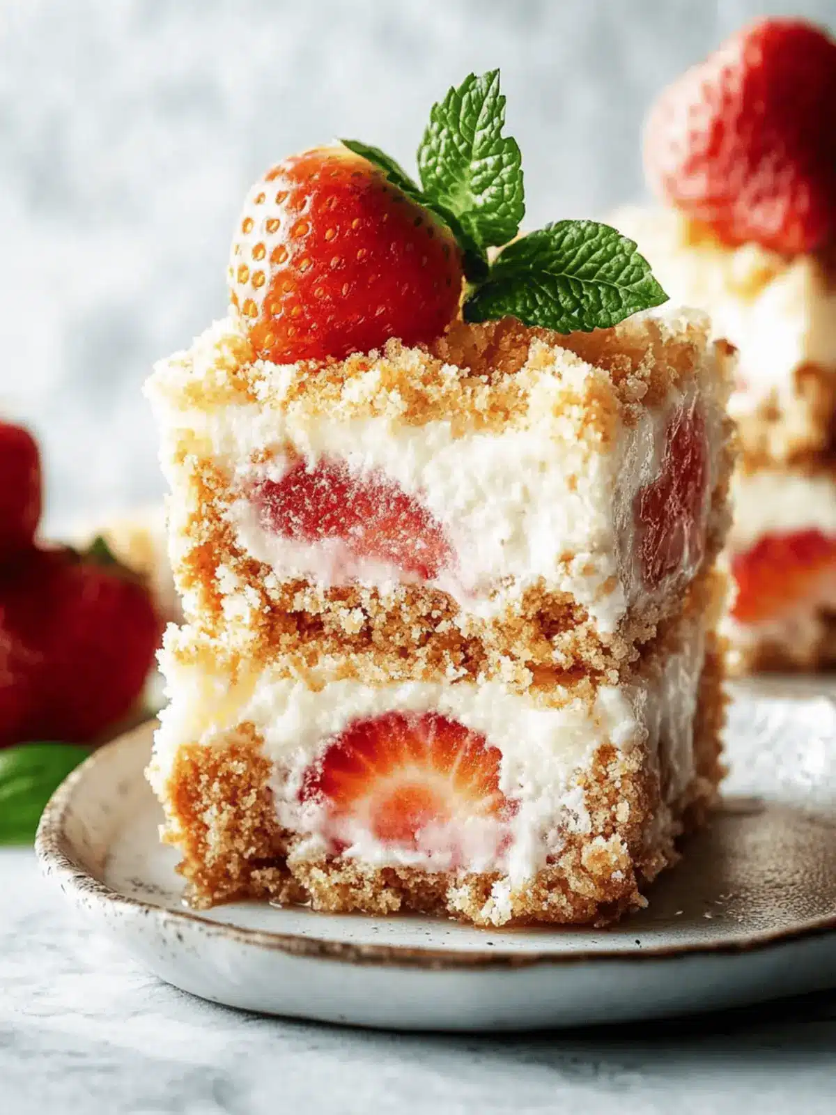 Pflaumenkäsekuchen mit Mandelstreuseln