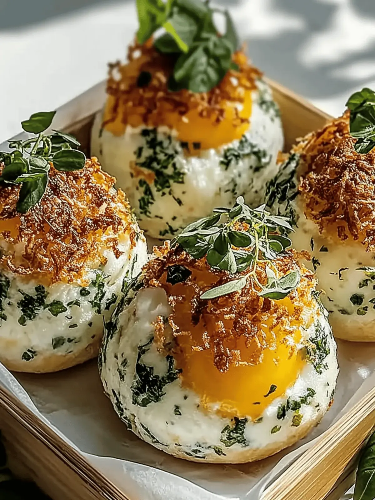 Fluffige Kräuterwolken-Eier für ein gesundes Frühstück 4 Fluffige Kräuterwolken-Eier