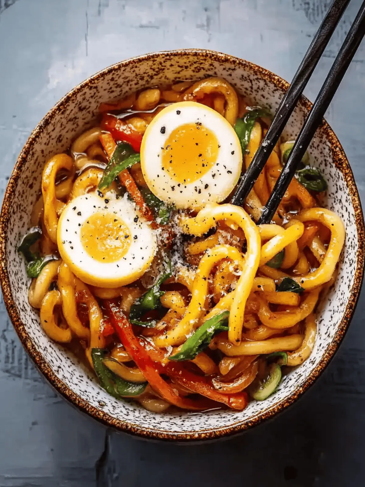 Chili-Knoblauch-Udon-Nudeln für schnelle Genussmomente 3 Chili-Knoblauch-Udon-Nudeln