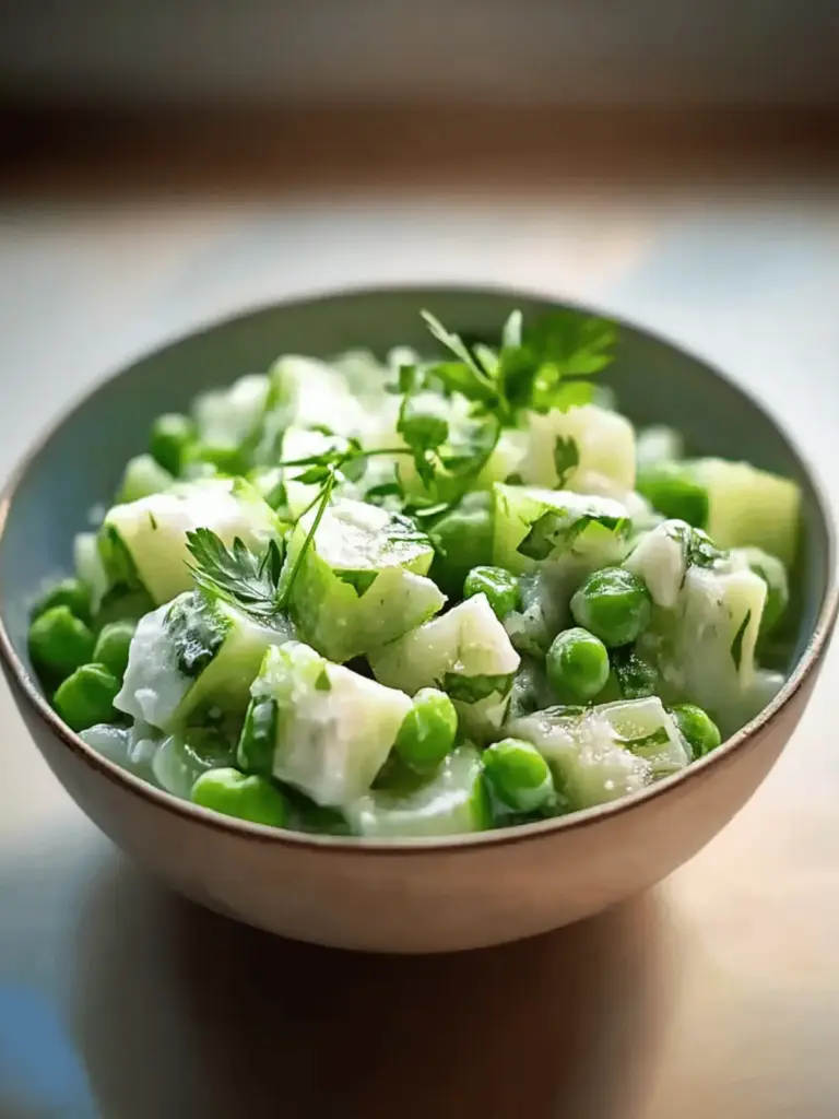 Oma's Kohlrabi mit Erbsen