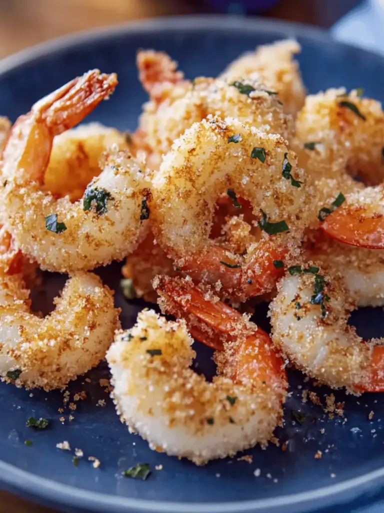 Frittierte Garnelen im Airfryer