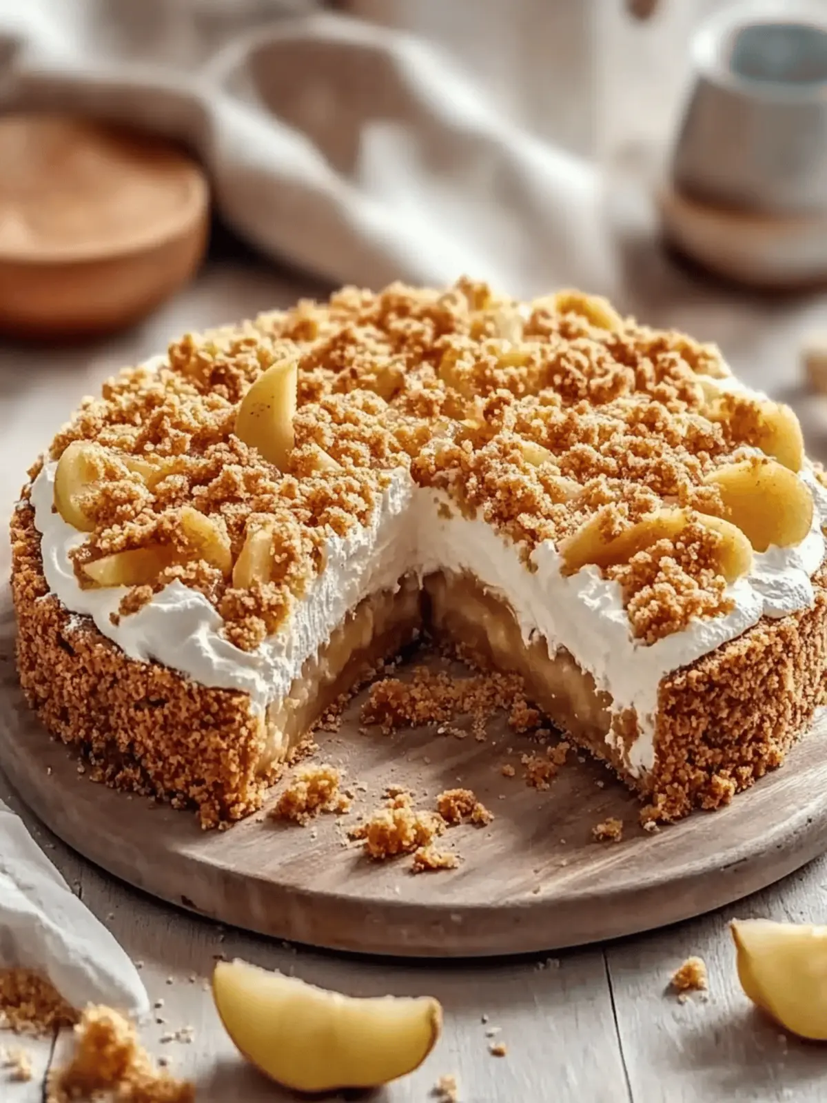 Apfelstreusel-Käsekuchen für jeden Anlass 4 Apfelstreusel-Käsekuchen