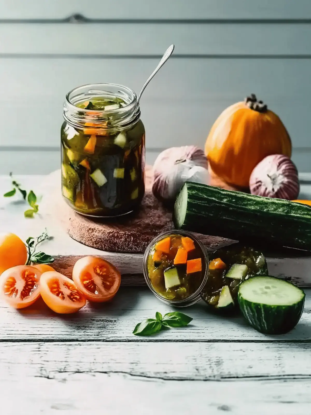Zucchini-Chutney für den perfekten Sommergenuss 3 Zucchini-Chutney