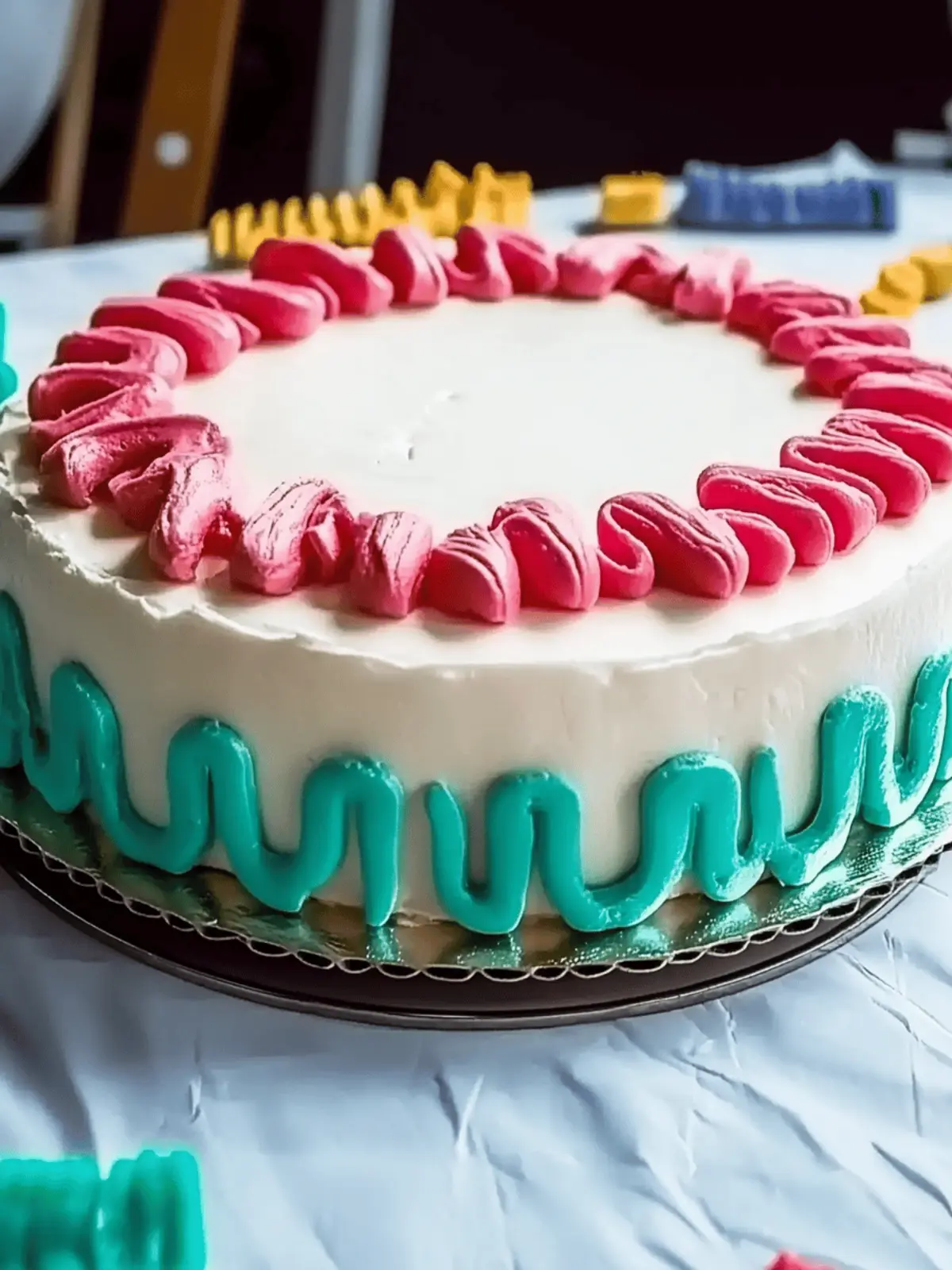 Hausgemachter Kuchen für den ersten Schultag meines Sohnes