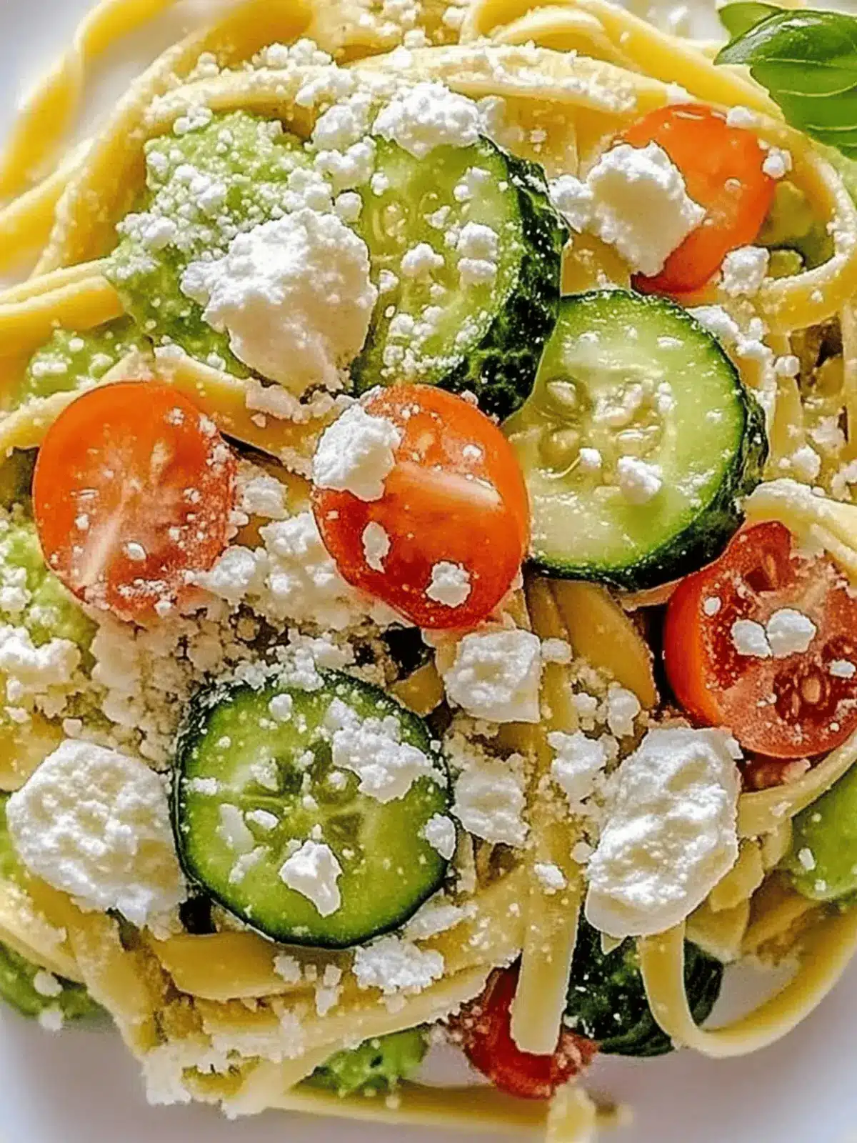 Cremige Avocado-Pasta für schnelle Genussmomente 4 Cremige Avocado-Pasta