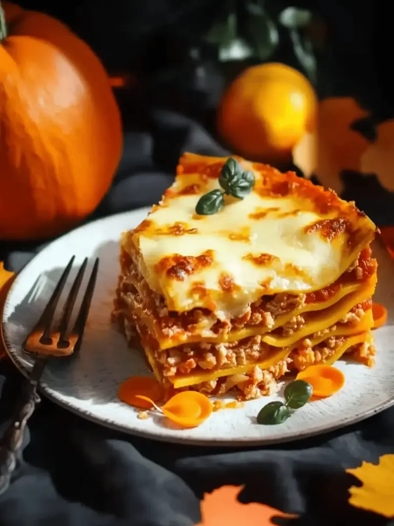 Leckere Kürbislasagne