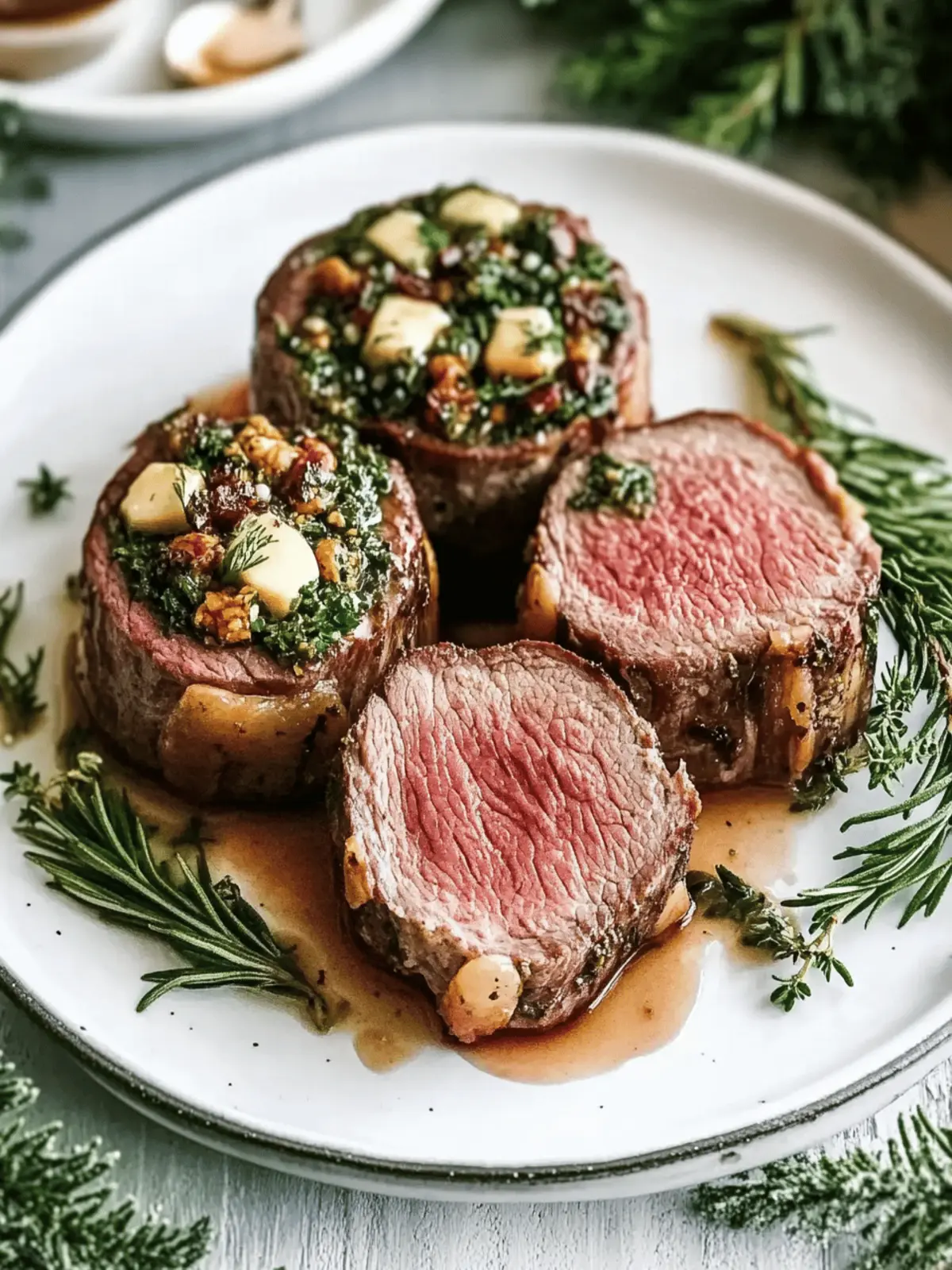 Beste gefüllte Rinderfilet zu Weihnachten 2 Beste gefüllte Rinderfilet zu Weihnachten