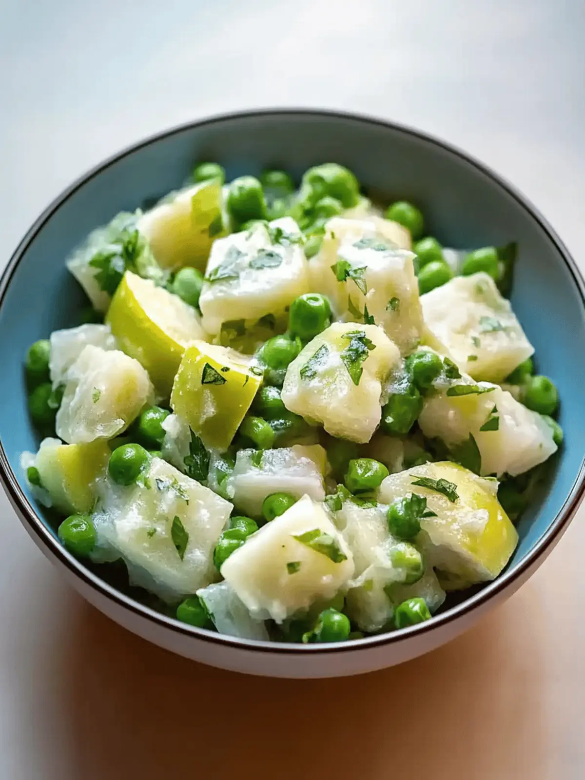 Oma's Kohlrabi mit Erbsen für gemütliche Abende 3 Oma's Kohlrabi mit Erbsen