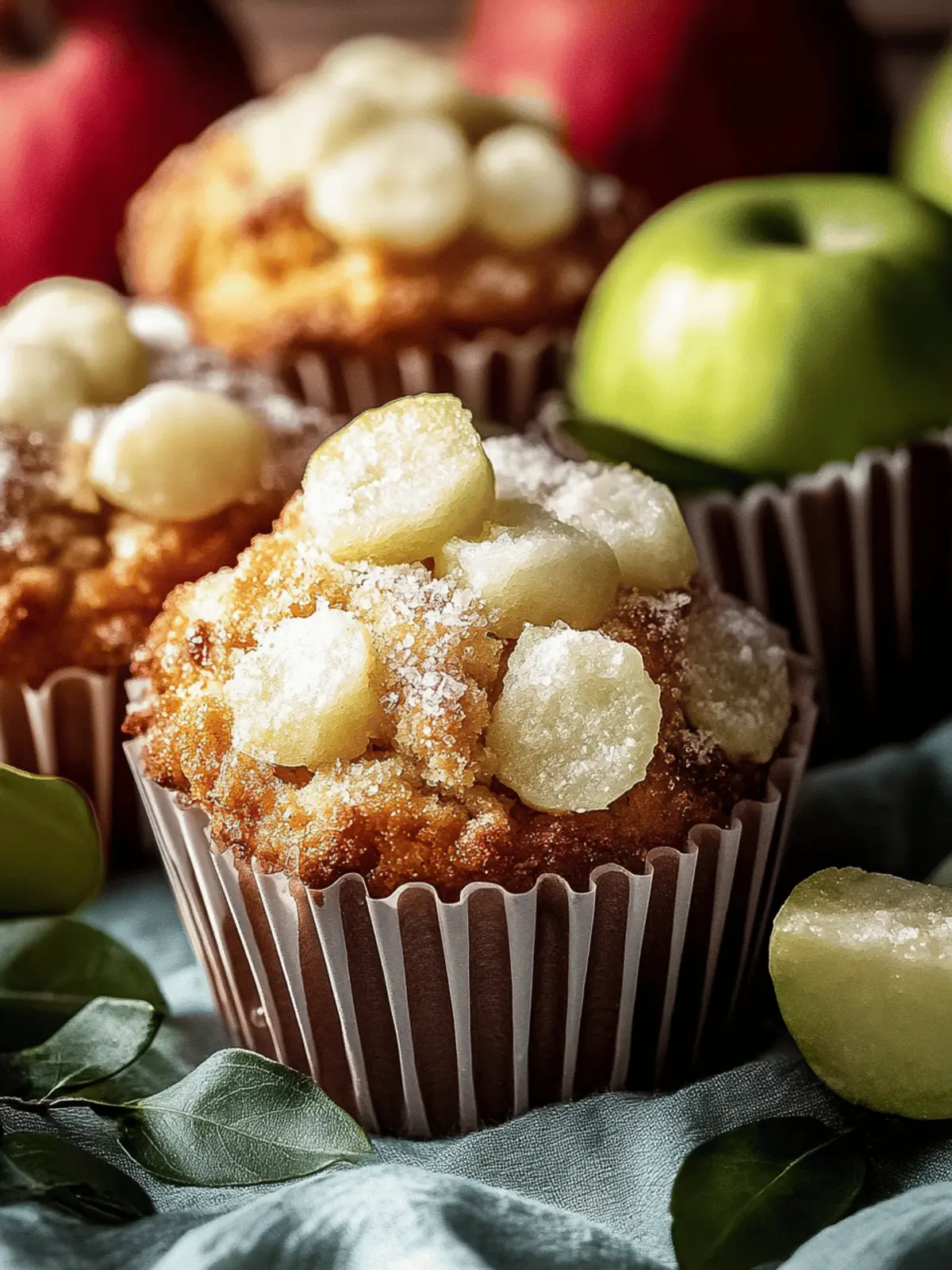 Äpfel Zimt Muffins Rezept