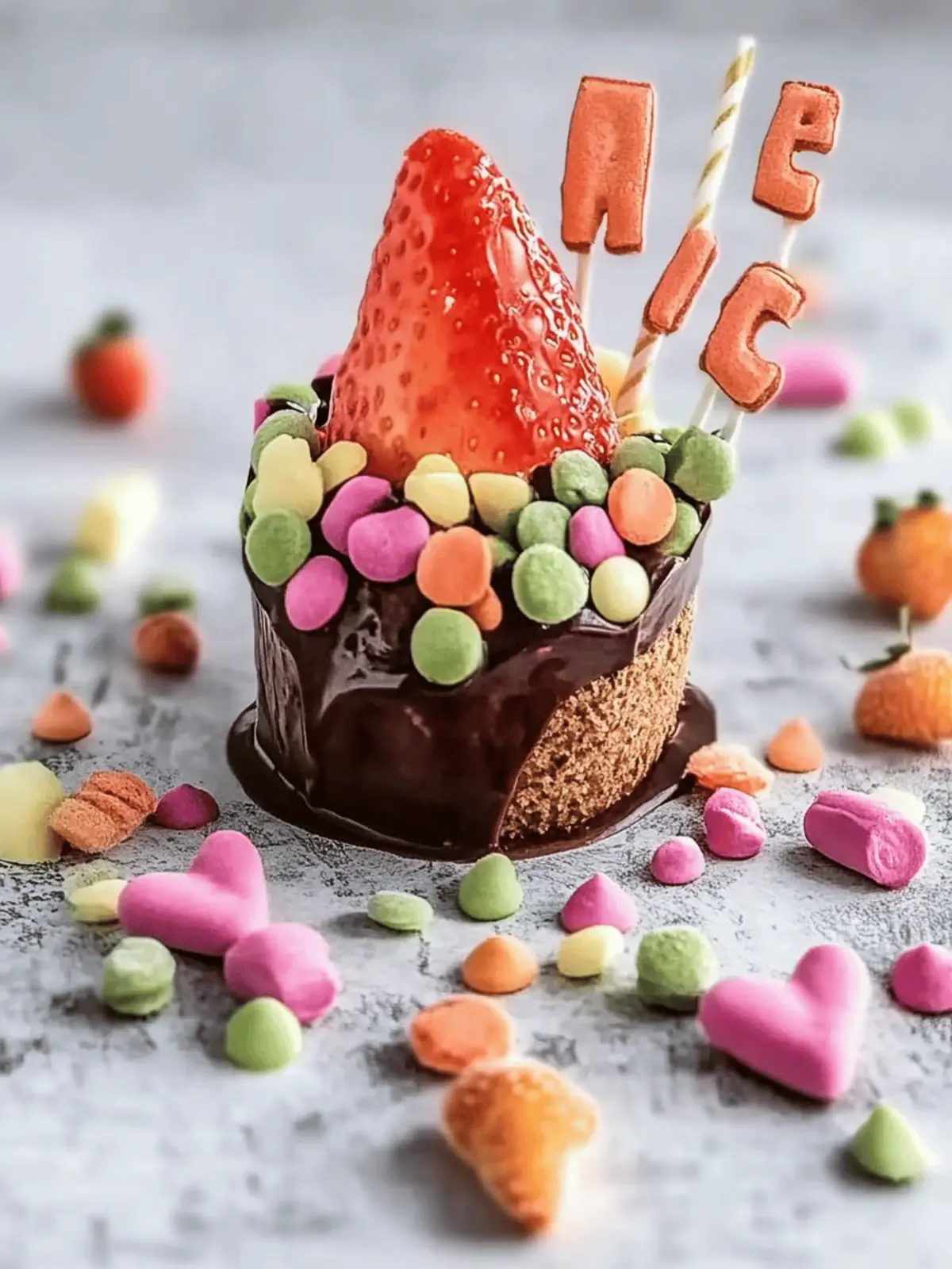 Bunter Kuchen für die Schulaufnahme leicht gemacht 2 Bunter Kuchen für die Schulaufnahme leicht gemacht