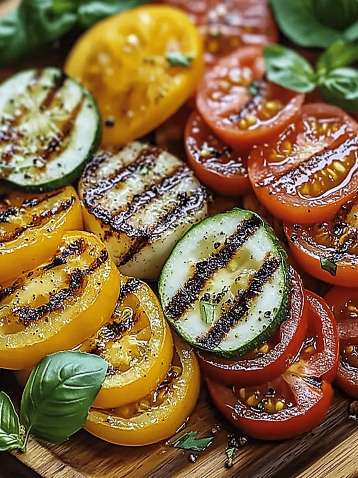 Balsamico Grünes Genuss Gegrilltes Gemüse Platte genießen 4 Balsamico Grünes Genuss Gegrilltes Gemüse Platte