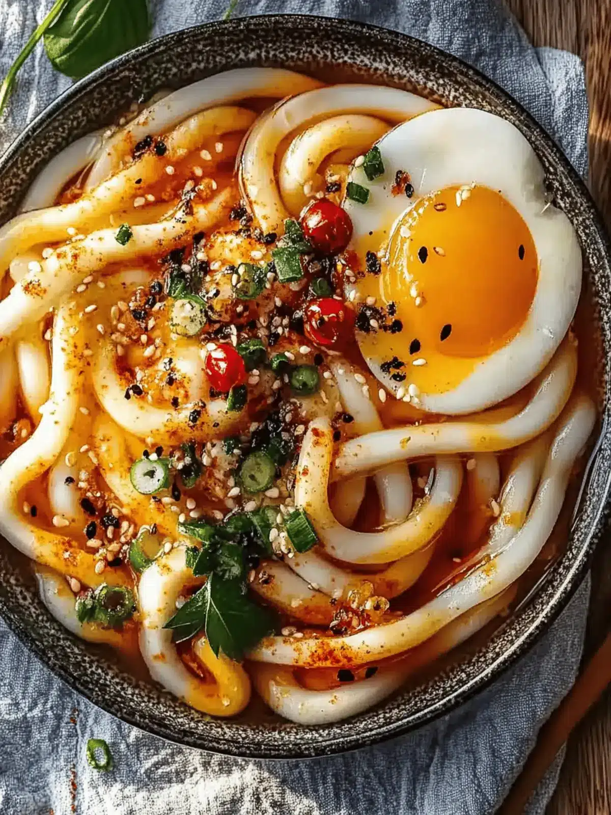 10-Minuten-Chiliöl-Udon-Nudeln für schnelle Genußtage 3 10-Minuten-Chiliöl-Udon-Nudeln