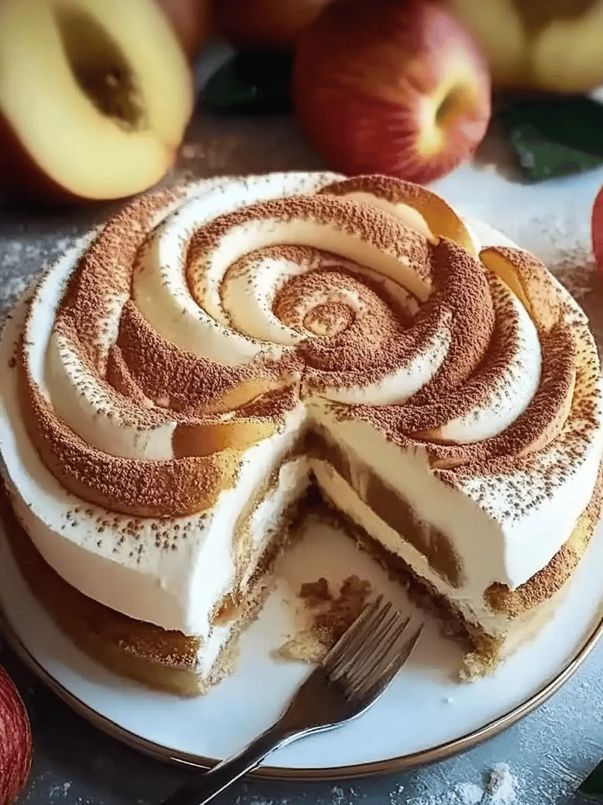 Zimtschnecken-Käsekuchen